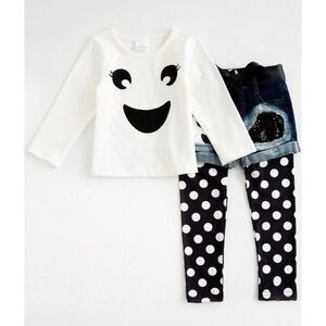 Halloween Ghost Denim 3pc Set